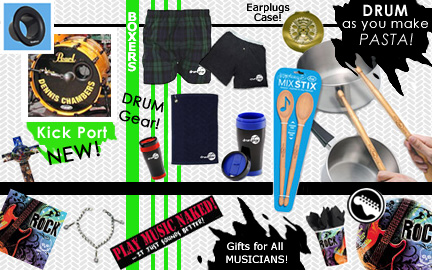 Drummer Gifts and Gift Ideas