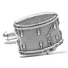 Snare Drum Cufflinks - Brass
