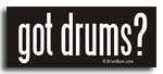 Drummer Sticker
