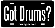 drums license plate