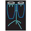 Neon Congas Sign