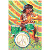 "Peace" Drum Greeting Cards 