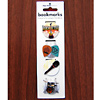 rock band drum bookmarks