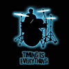 Timing Is Everything Drums T-Shirt