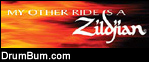 Zildjian Sticker - My Other Ride...